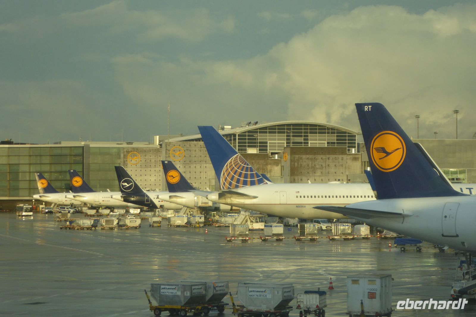 Tag 1 Silvesterreise Nizza, Abflug in Frankfurt 