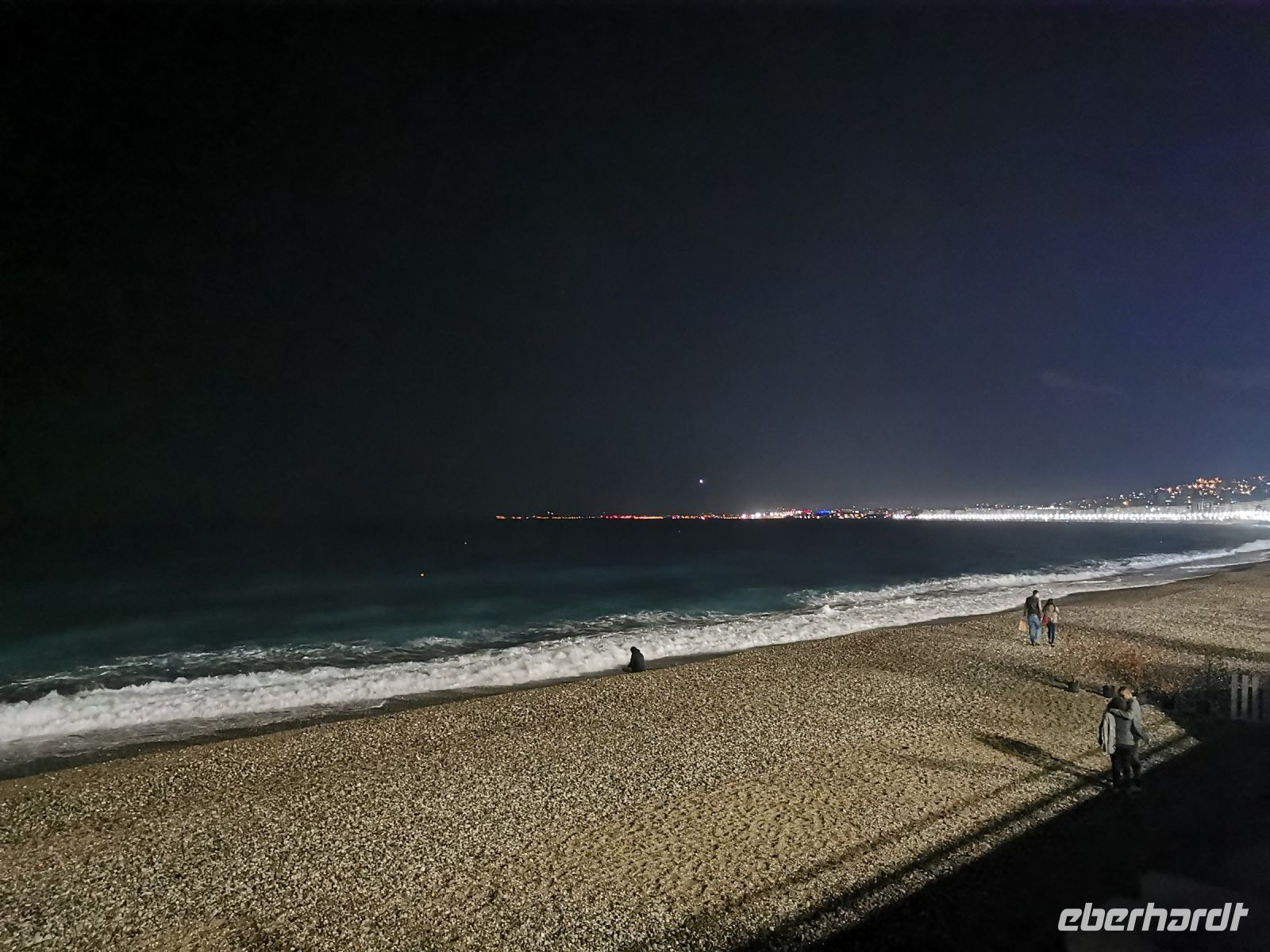 Tag 1 Silvesterreise, Abendspaziergang zum Meer