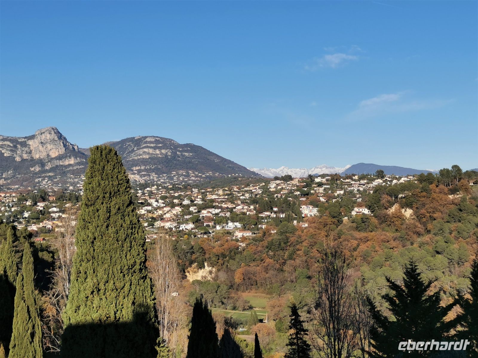 Tag 2 St Paul de Vence, Blick auf die Seealpen