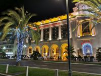 Tag 3 Nachtspaziergang an der Promenade, Palais de la Méditerranée