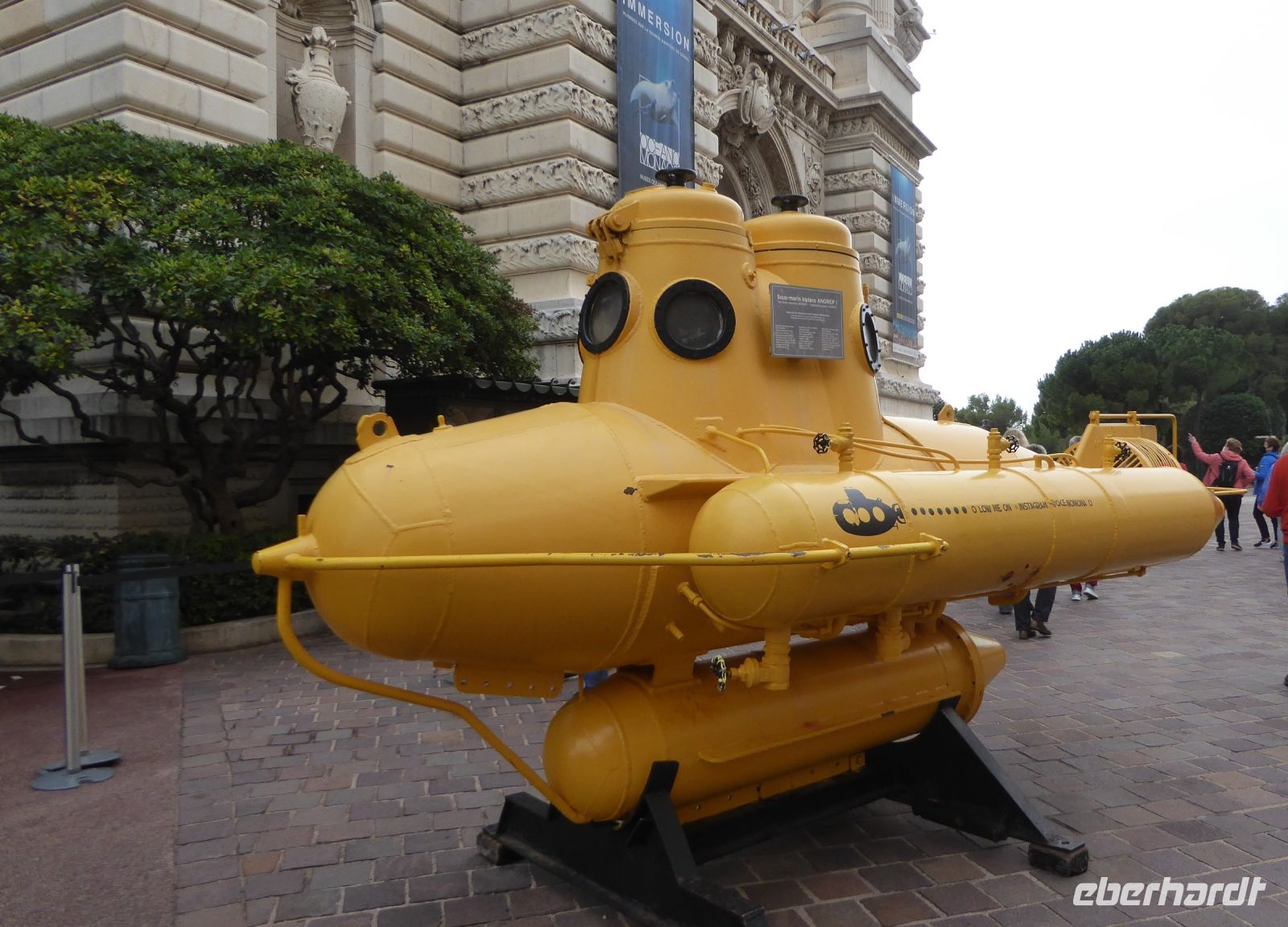 Tag 4 Besuch im Fürstentum Monaco, Cousteaus Bathyscape