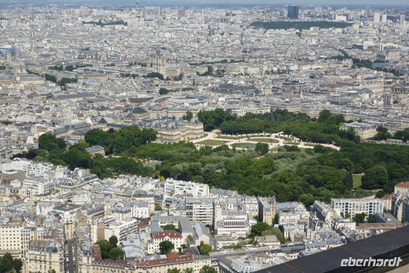 Paris Petit  Tag 4 Blick vom Tour Montparnasse