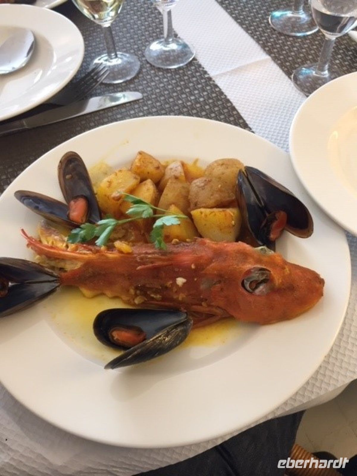 Provence Cassis Mittagessen