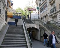 am Montmartre angekommen