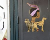 nettes Detail eines Geschäfts