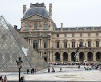 Blick aus dem Fenster des Louvre