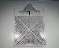 Glaspyramide im Entwurf