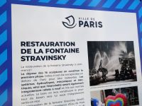 Stravinskibrunnen nicht da?