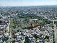 Blick auf den Friedhof Montparnasse
