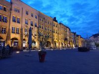 Der alte Metzer Außenmarkt bei Nacht