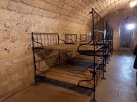 Verdun, Reste der Soldatenunterkunft im Artilleriefort Douaumont