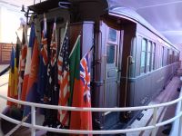 Museum des Waffenstillstands: In diesen Eisenbahn-Salonwagen wurde offiziell der 1. Weltkrieg beendet