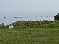 Allierte Landung in der Normantie im 2. WK, Reste der 