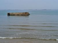 alter Ponton, Landungsstelle Arromanches