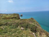 Pointe de Hoc, alte Stellungen und Hauptangriffssziel am 