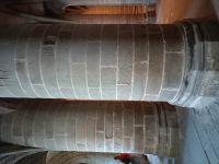 Mont Saint Michel - Stützsäulen der Klostergebäude