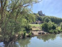 Blick zum Château Gaillard 
