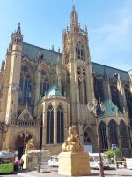 Radreise Frankreich: Loire - Die Kathedrale von Metz