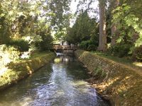 Umleitung für den Schlossbau-Azay-le-Rideau