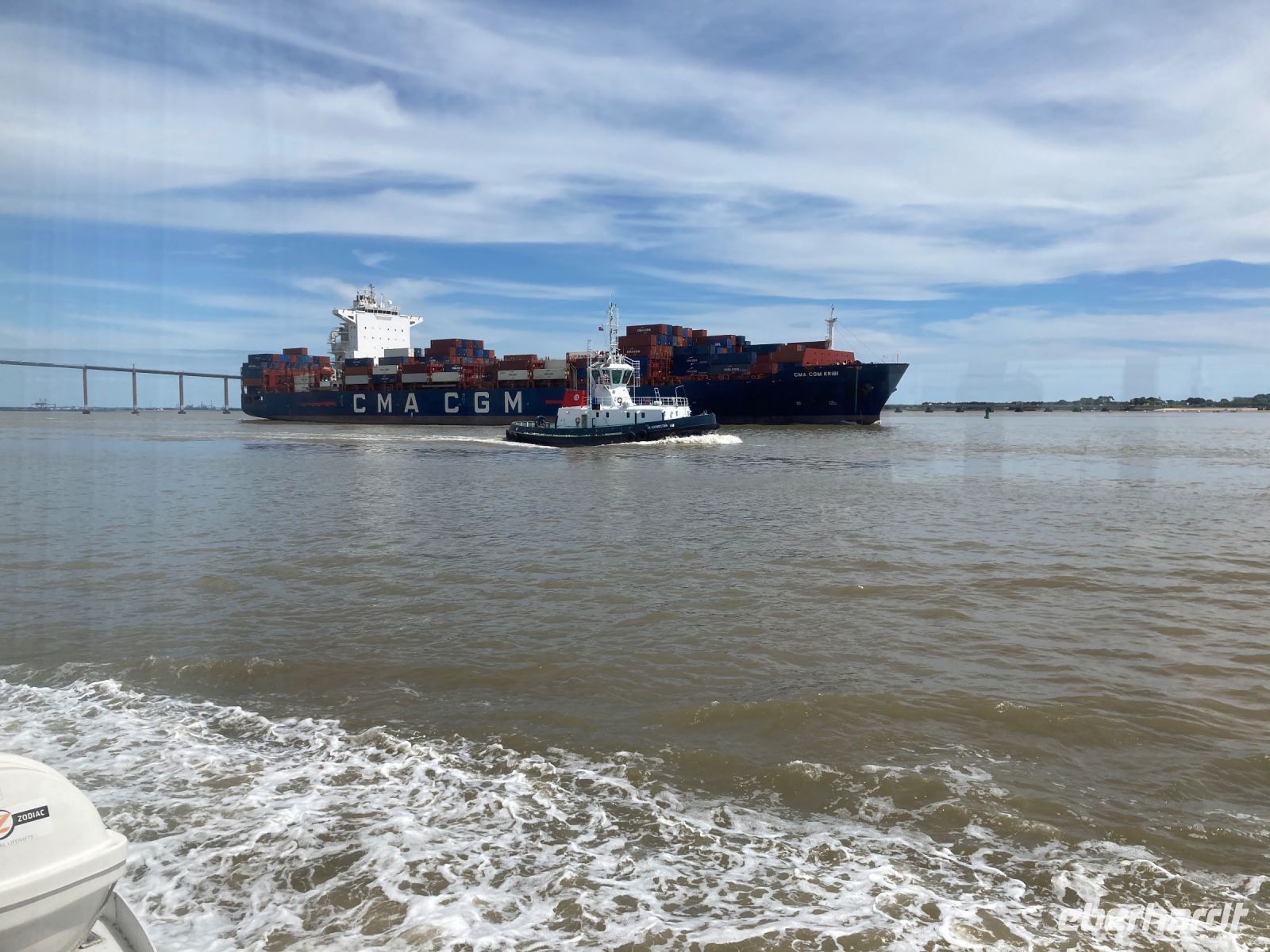 Wasserstraße Loire? Nur in der Mündung….
