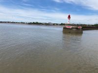 Blick auf den Strand von St. Nazaire 