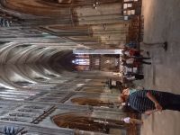 Ddie Kathedrale von Metz beeindruckt durch Höhe und Buntglasfenster