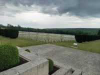 Gräberfeld auf dem Schlachtfeld von Verdun