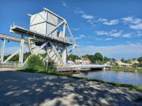 Pegasus Brücke - ihrer Eroberung war das erste Kommandounternehmen bei der Landung der Aliierten in der Normandie im 2. WK