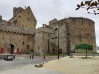 Burg von Saint Malo gegenüber unserem Hotel