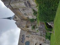 Mont St. Michel, Gartenseite