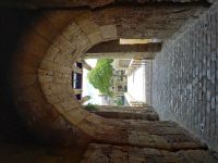 Eingang zum Innenhof von Schloss Angers