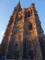 Straßburg - abendlicher Bummel - Kathedrale