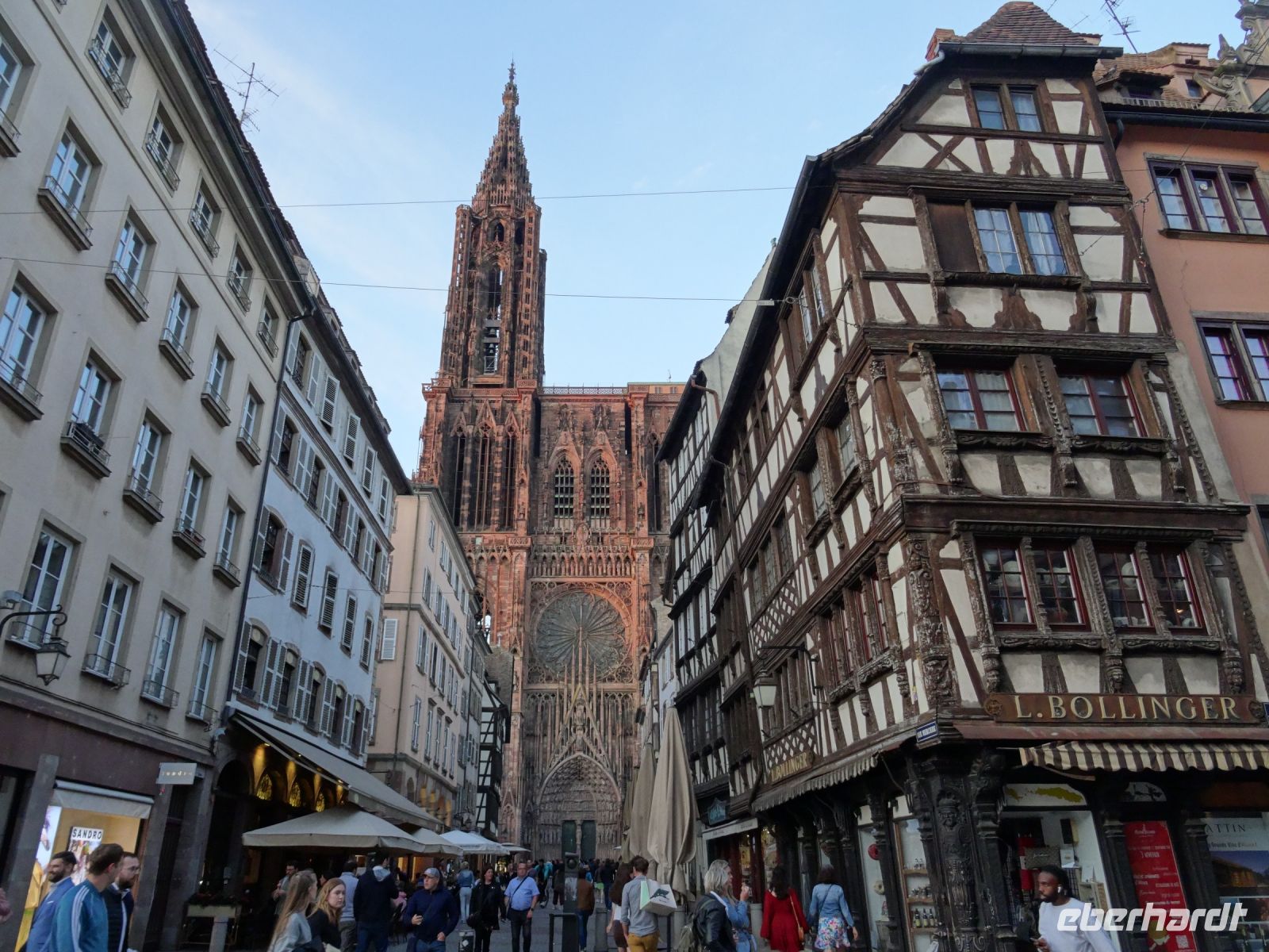 Straßburg - Blick auf die Kathedrale