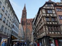 Straßburg - Blick auf die Kathedrale