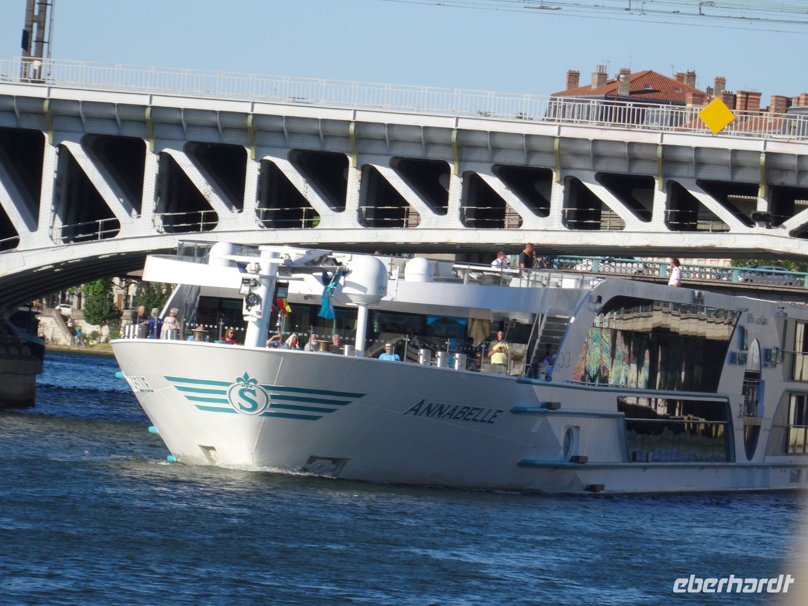 Lyon - kleine Brücken auf der Saone