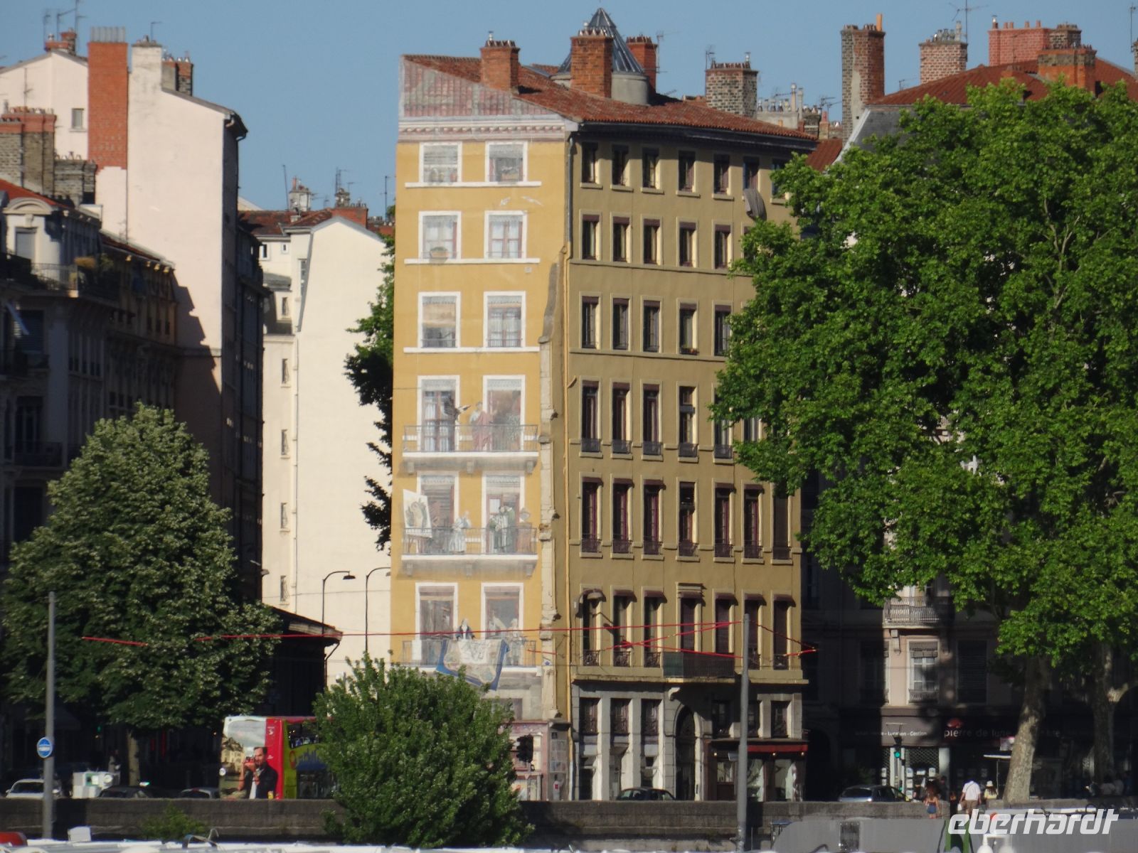 Lyon - bemalte Hauswand