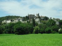 Blick auf die Altstadt von Viviers