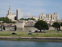 Avignon - Ankunft + Blick auf den Papstpalast