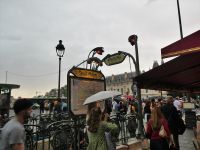 Orientierung am ersten Tag - der Regen setzt ein