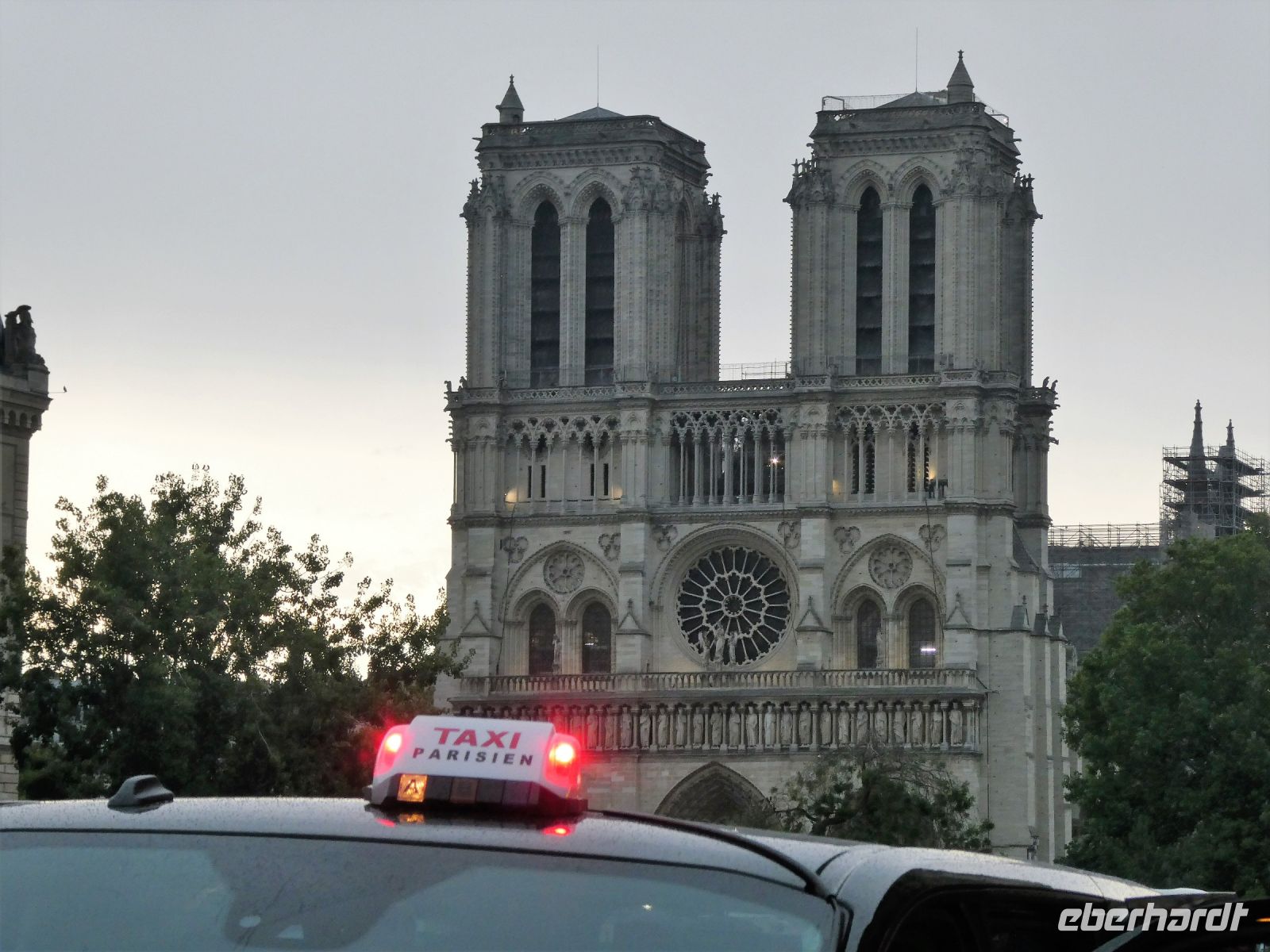 die Taxen haben viel zu tun 