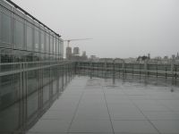 Land unter auf dem Dach des 