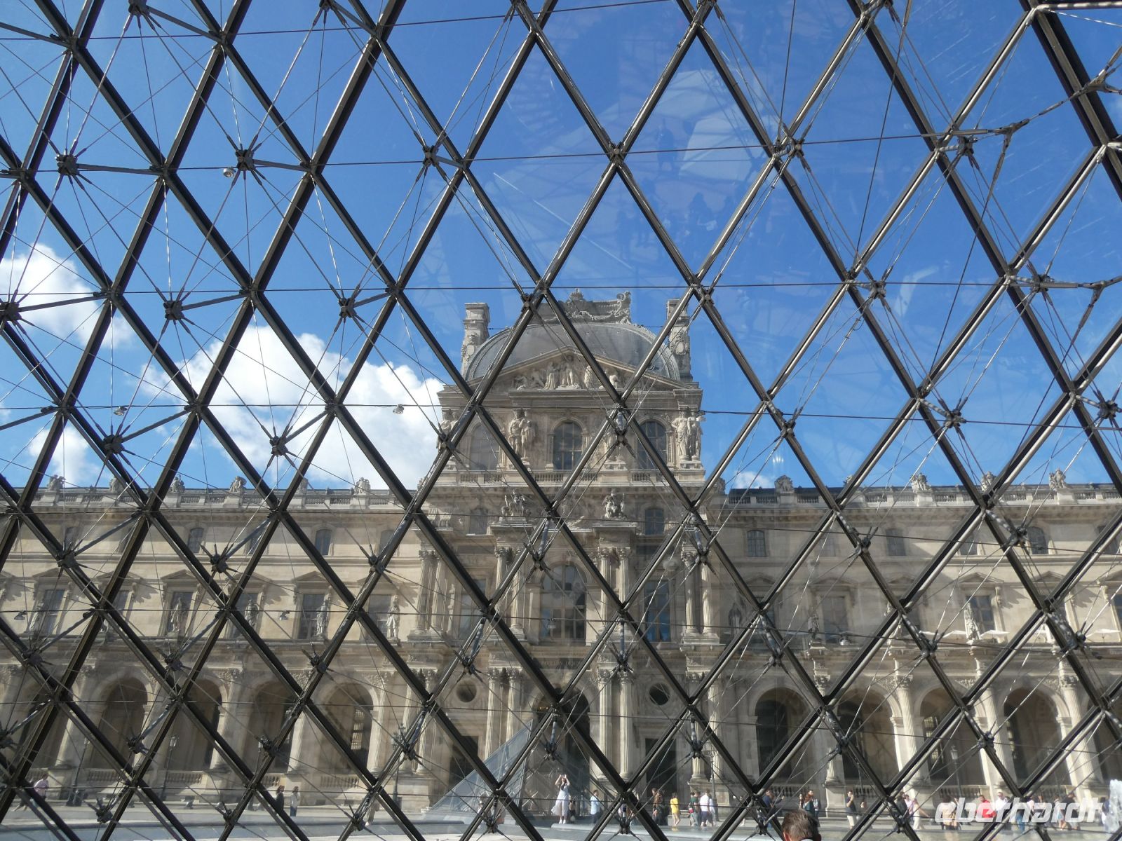 Blick nach draußen auf den 