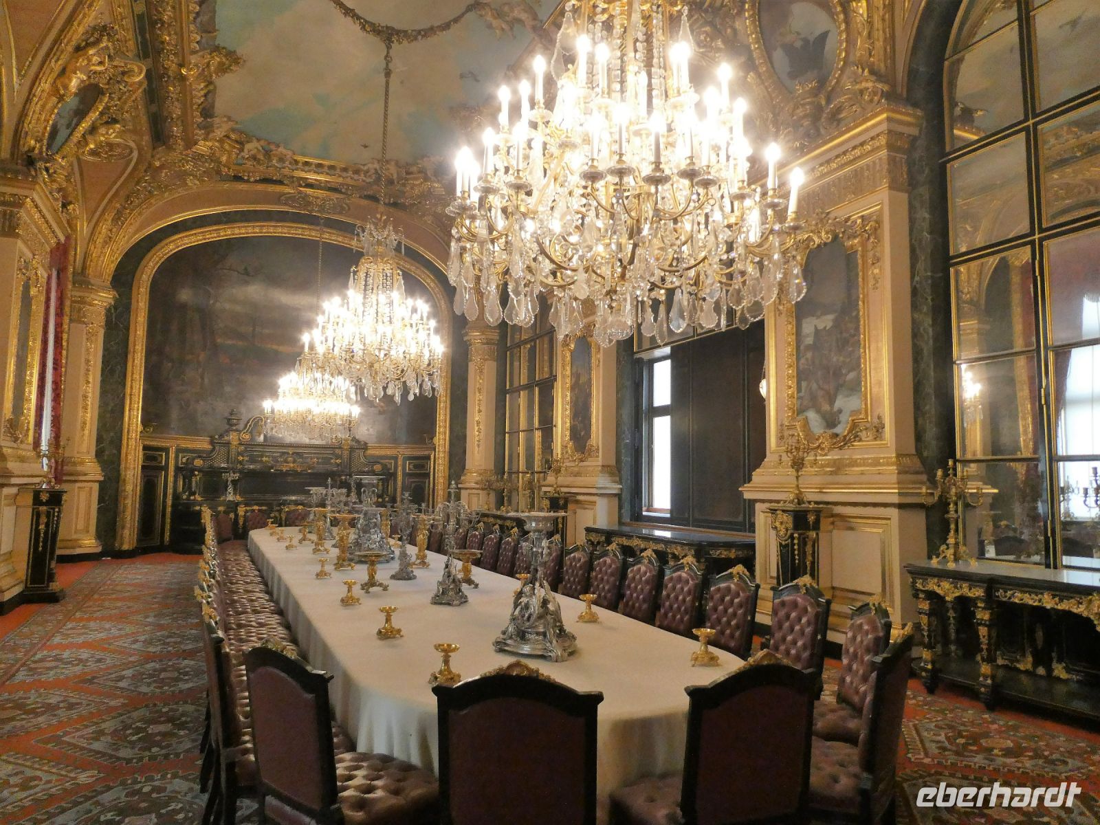 hier speiste man bei Napoleon III.