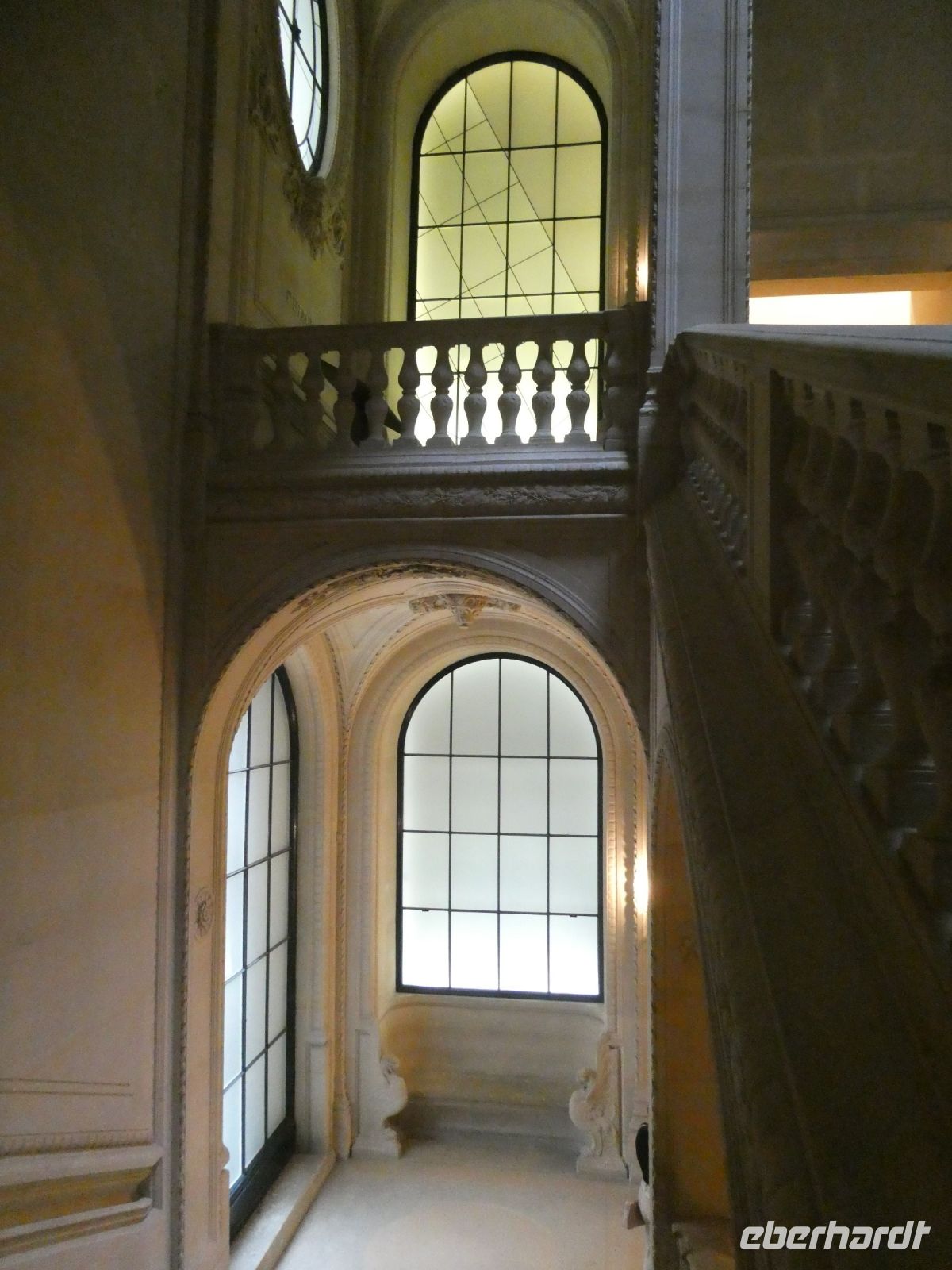 Treppenaufgang im Louvre