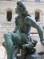 ehemals Teil der Statue Ludwigs XIV. am 