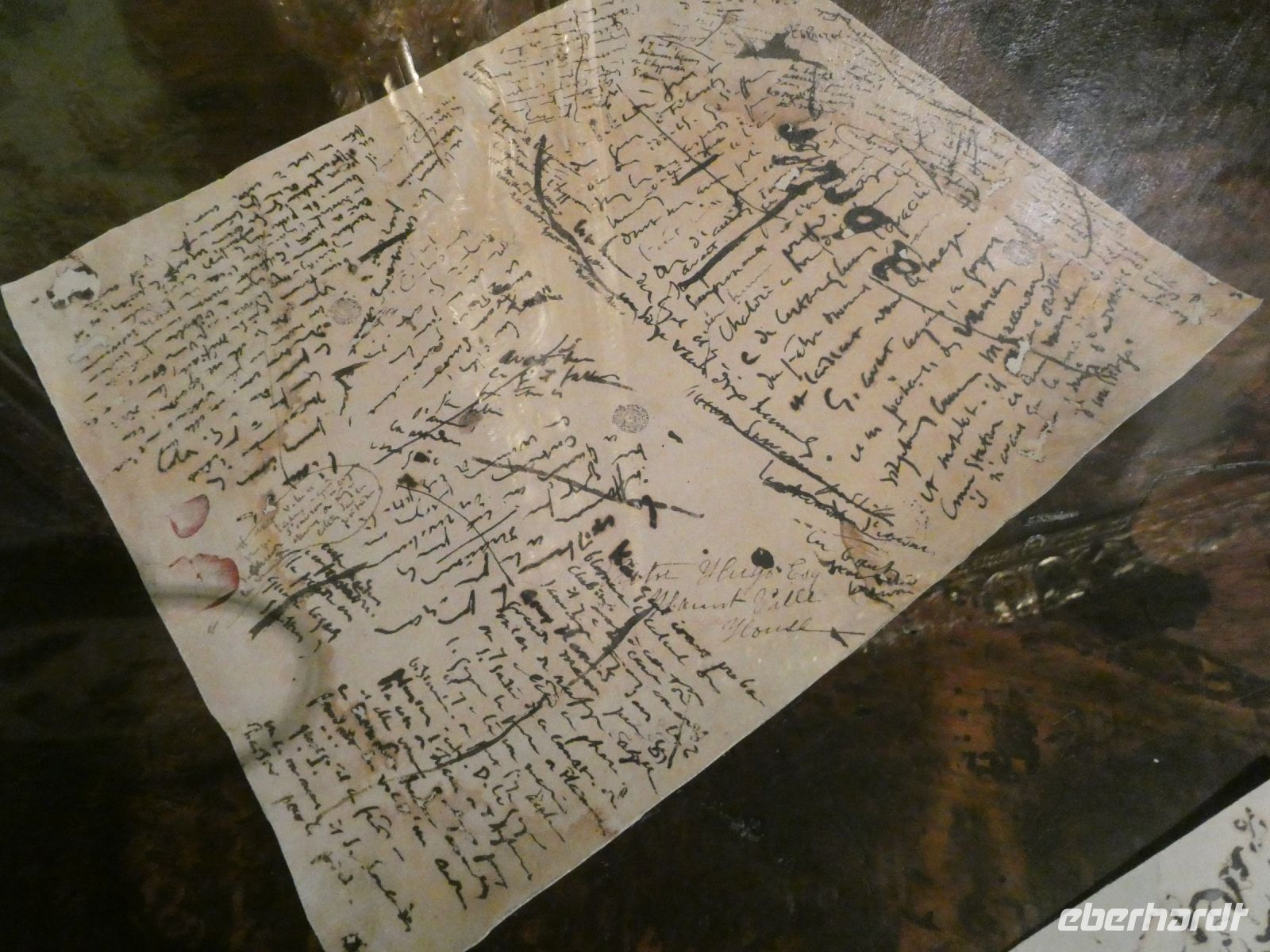 und alles mit der Hand geschrieben