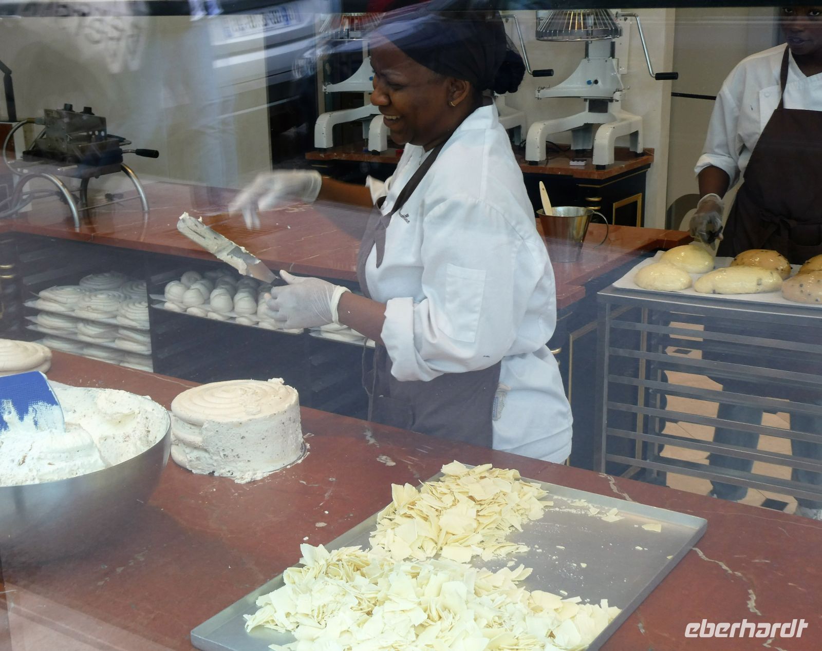 Konditorkunst im Schaufenster