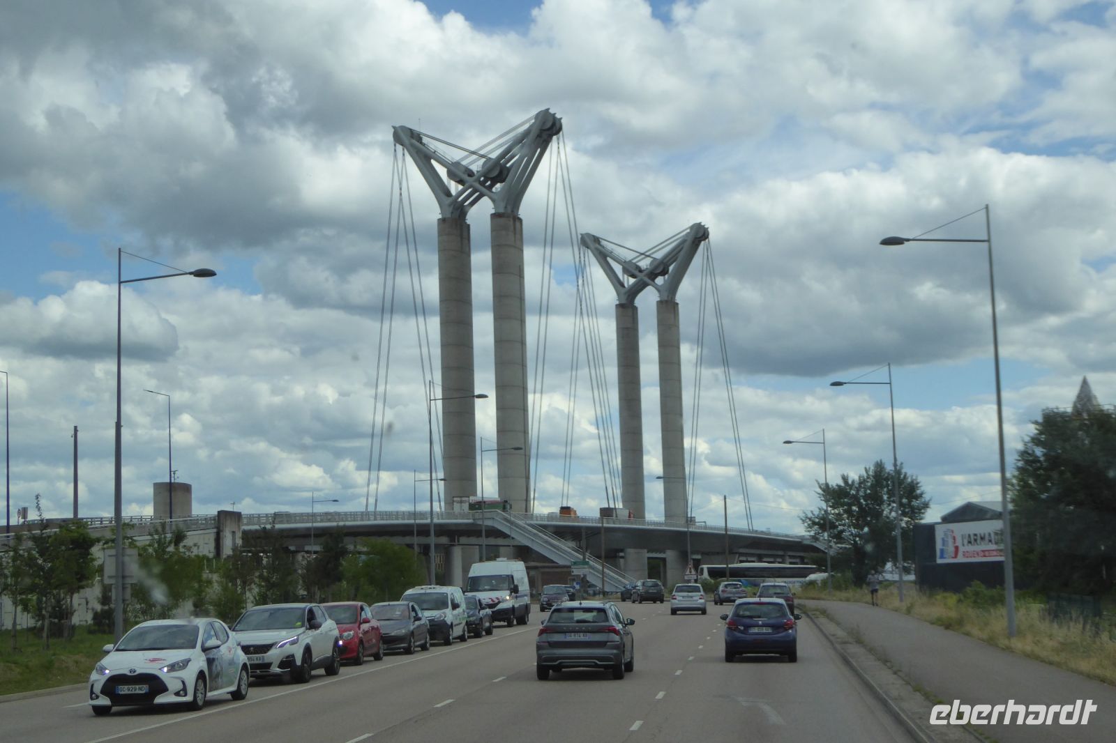 Tag 3 30.05.2022 Rouen, Pont Gustave Flaubert