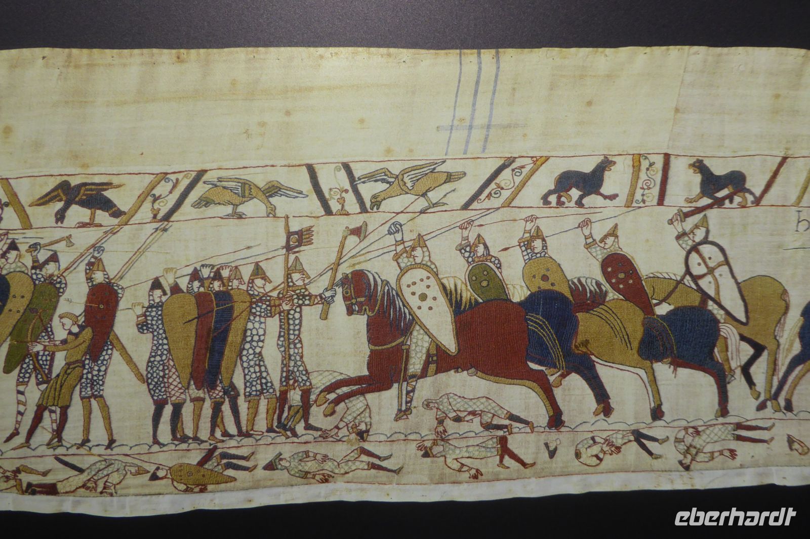 Tag 7 03.06.2022 Teppich von Bayeux 