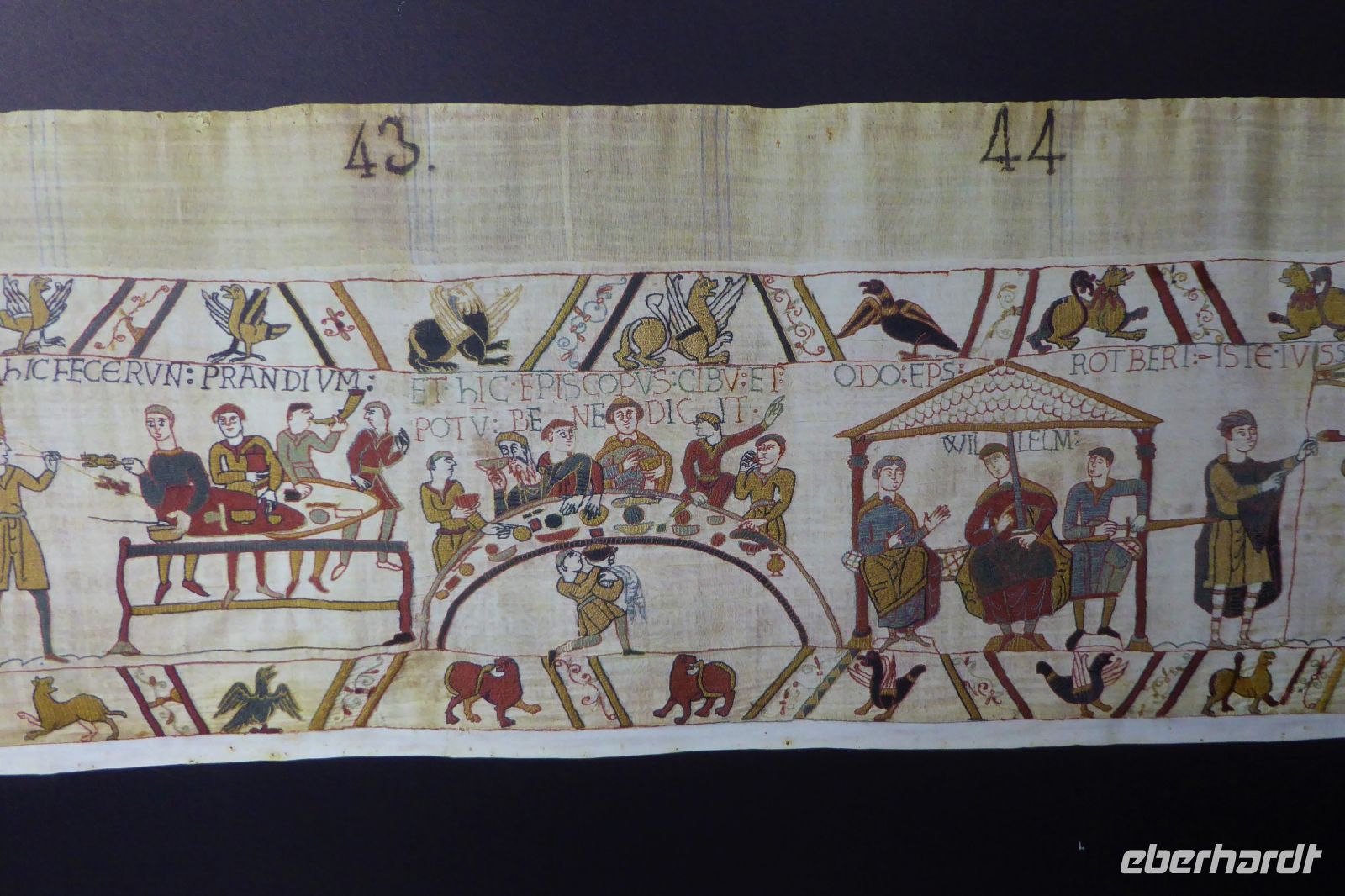 Tag 7 03.06.2022 Teppich von Bayeux 